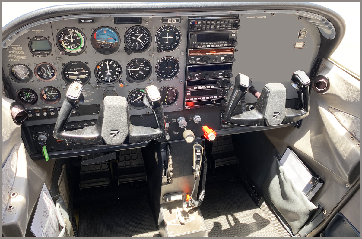 Cessna 172R Skyhawk - N828BM_Panel_website N828BM panel